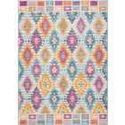 Nourison Home Passion PSN02 5'3" x 7'3" Multicolor Bohemian Indoor Rug