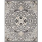 Nourison Home Elation ETN09 9' x 12' Grey Transitional Indoor Rug (Dropshippable)