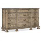 Hooker Furniture Castella Twelve Drawer Dresser