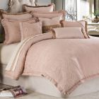 AICO Michael Amini Fontaine 10pc King Comforter Set, Quartz (Promo)