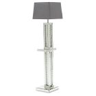 AICO Michael Amini Montreal Mirrored Floor Lamp 191