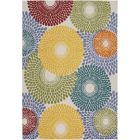 Nourison Home Aloha ALH29 9' x 12' Multicolor Rectangle Modern Rug (Dropshippable)