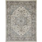 Nourison Home Quarry QUA05 10' x 14' Ivory/Grey Farmhouse Indoor Rug (Dropshippable)