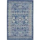 Nourison Home Passion PSN27 1'10" x 2'10" Navy Blue Bohemian Indoor Rug (Dropshippable)