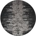 Nourison Home Twilight TWI11 8' x Round Flint Modern Indoor Rug (Dropshippable)