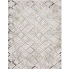 Nourison Home Glitz GLZ02 7'10" x 9'10" Ivory/Grey Modern Indoor Rug