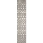 Nourison Home Grafix GRF37 2'3" x 10' Grey Bohemian Indoor Rug (Dropshippable)