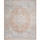 Nourison Home Elegant Heirlooms ELH01 7'10" x 10' Blue Multicolor Vintage Indoor Rug (Dropshippable)