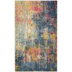 Nourison Home Celestial CES09 2'2" x 3'9" Blue/Yellow Modern & Contemporary Indoor Rug (Dropshippable)