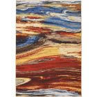 Nourison Home Chroma CRM04 4' x 6' Lava Flow Modern Indoor Rug (Dropshippable)