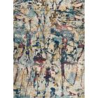 Nourison Home Fusion FSS10 9'6" x 13' Cream/Multicolor Modern Indoor Rug