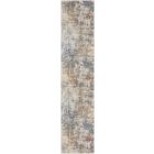 Nourison Home Astra Machine Washable ASW07 2'2" x 10' Multicolor Runner Modern Indoor Rug