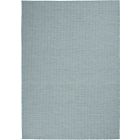 Nourison Home Positano POS01 5' x 7' Aqua Modern Rug (Dropshippable)