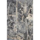 Nourison Home Fusion FSS10 4' x 6' Grey Modern Indoor Rug