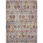 Nourison Home Ankara Global ANR06 8'10" x 11'10" White/Multi Rectangle Vintage Indoor Rug
