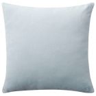 Nourison Home Sofia Solid Revers Velvet 20" x 20" Blue Indoor Throw Pillow