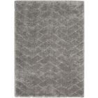 Nourison Home Dreamy Shag DRS03 5'3" x 7'3" Grey Shag Indoor Rug (Dropshippable)