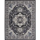 Nourison Home Passion PSN33 8' x 10' Black Ivory Bohemian Indoor Rug (Dropshippable)