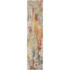 Nourison Home Celestial CES12 2'2" x 10' Ivory/Multicolor Modern & Contemporary Indoor Rug (Dropshippable)