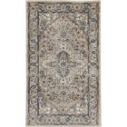 Nourison Home Quarry QUA05 2'2" x 3'9" Beige/Grey Farmhouse Indoor Rug (Dropshippable)