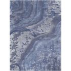 Nourison Home Prismatic PRS05 3'9" x 5'9" Blue Modern Indoor Rug (Dropshippable)