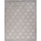 Nourison Home Easy Care NES01 8' x 10' Silver Grey Modern Rug (Dropshippable)