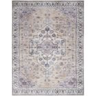 Nourison Home Grand Washables GRW03 5'3" x 7'3" Beige Multicolor Vintage Indoor Rug (Dropshippable)