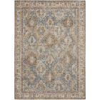 Nourison Home Sahar SHR01 9'3" x 12'7" Blue Vintage Indoor Rug (Dropshippable)
