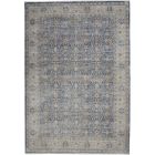 Nourison Home Starry Nights STN08 8' x 10' Light Blue Vintage Indoor Rug (Dropshippable)
