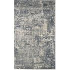 Nourison Home Quarry QUA04 3' x 5' Grey Beige Modern Indoor Rug (Dropshippable)