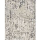 Nourison Home Quarry QUA01 3'9" x 5'9" Ivory Blue Grey Modern Indoor Rug (Dropshippable)