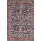Nourison Home Grand Washables GRW02 5'3" x 7'3" Navy Brick Vintage Indoor Rug (Dropshippable)
