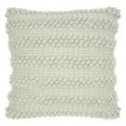Nourison Home Lifestyle Woven Stripes 20" x 20" Spa Indoor Throw Pillow