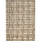 Nourison Home Solace SLA04 5'3" x 7'3" Beige/Blue Contemporary Indoor Rug (Dropshippable)