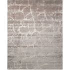Nourison Home Silk Shadows SHA02 3'9" x 5'9" Silver Modern Indoor Rug (Dropshippable)