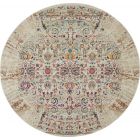 Nourison Home Vintage Kashan VKA02 4' x Round Ivory Vintage Indoor Rug (Dropshippable)