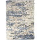 Nourison Home Dreamy Shag DRS10 4' x 6' Light Blue Grey Shag Indoor Rug (Dropshippable)