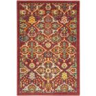 Nourison Home Allur ALR03 2' x 3' Red Multicolor Rectangle Bohemian Indoor Rug