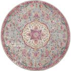 Nourison Home Passion PSN22 4' x Round Grey/Multi Transitional Indoor Rug
