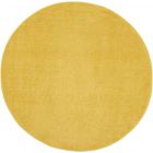 Nourison Home Essentials NRE01 4' x Round Yellow Outdoor Rug (Dropshippable)