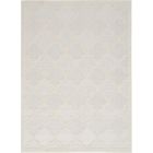 Nourison Home Easy Care NES01 4' x 6' Ivory/White Modern Rug (Dropshippable)