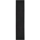 Nourison Home Essentials NRE01 2'2" x 18' Black Outdoor Rug (Dropshippable)