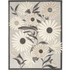 Nourison Home Aloha ALH33 5'3" x 7'5" Beige Rectangle Contemporary Rug