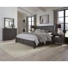 Aspenhome Mill Creek Panel Storage Bedroom Set - Carob #450