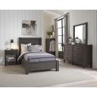 Aspenhome Mill Creek Panel Storage Bedroom Set - Carob #451N