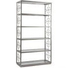 Artistica Home Honeycomb Etagere in Argento