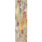 Nourison Home Celestial CES12 2' x 6' Ivory/Multicolor Modern & Contemporary Indoor Rug (Dropshippable)