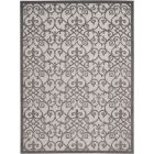 Nourison Home Aloha ALH21 9'6" x 13' Grey/Charcoal Rectangle Contemporary Rug (Dropshippable)