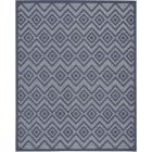 Nourison Home Versatile NRV01 7' x 10' Navy Blue Modern Rug (Dropshippable)