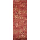 Nourison Home Somerset ST74 2' x 5'9" Flame Rustic Indoor Rug